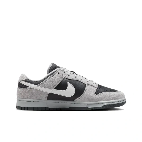 Nike Dunk Slip-Resistant Abrasion-Resistant Low-Top Скейтборд Кроссовки Унисекс Серый Черный