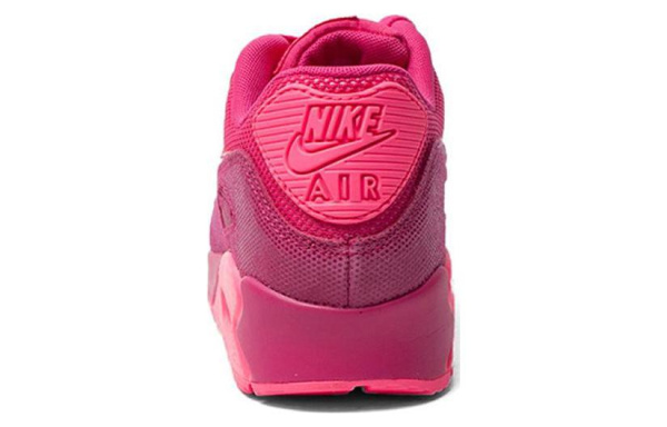 Nike Air Max 90 Prm Текстиль Кожа Низкий Верх Повседневная Обувь Женская Розовая