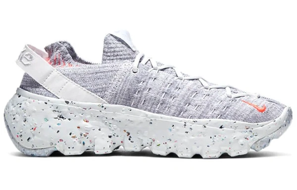 Nike Space Hippie 04 Ткань Удобная Круглый Палец Амортизация Противоскользящий Низкий Топ Повседневная Обувь Женская