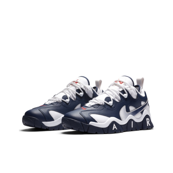 Nike Air Barrage Low Кожа Амортизация Противоскользящий Устойчивый к истиранию Низкий Топ