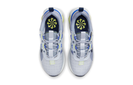 Nike Air Max 2021 Амортизация Износостойкие Низкие Кеды для Детей Лайфстайл Синий