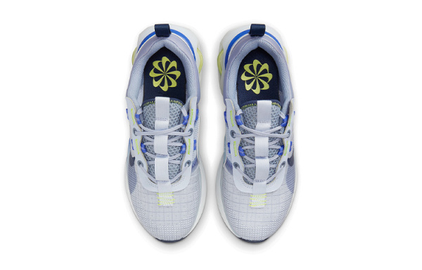 Nike Air Max 2021 Амортизация Износостойкие Низкие Кеды для Детей Лайфстайл Синий
