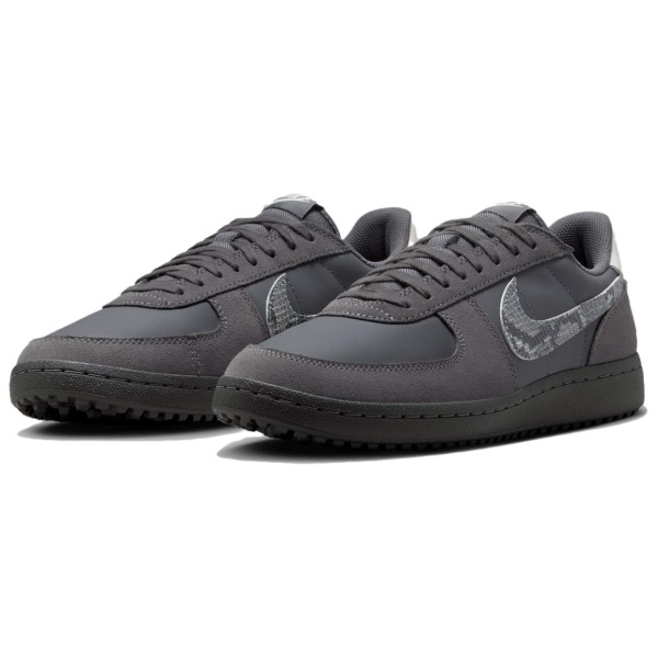 Nike Field General 82 Противоскользящие Устойчивые к истиранию Низкие Кроссовки для скейтбординга Унисекс Серые