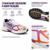 Nike Air Pegasus 2005 Slip Резистентный к истиранию Низкий Топ Повседневные Беговые кроссовки Унисекс Белый Оранжевый Фиолетовый