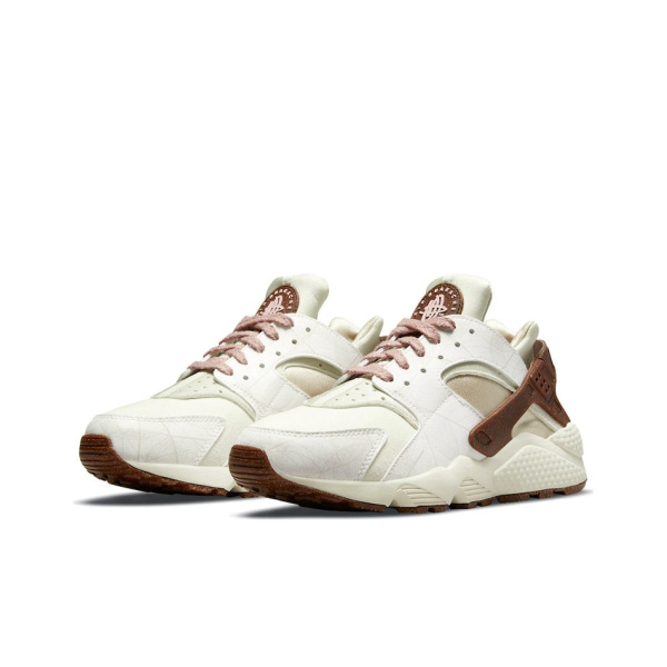 Nike Air Huarache Винтаж Ткань Амортизация Противоскользящее Покрытие Легкие Низкие Кроссовки для Бега Женские
