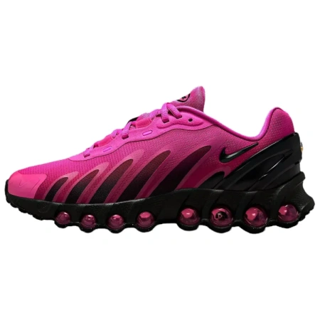 Nike Air Max DN8 Дышащая Поддержка Низкий Верх Повседневные Беговые Кроссовки Женские Красный Черный