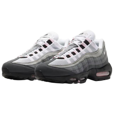 Nike Air MAX 95 Low Топ Повседневные Беговые Кроссовки Женские Серый Розовый