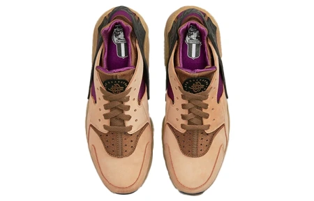 Nike Air Huarache Коровья кожа текстиль Амортизация Противоскользящий Устойчивый к истиранию Поддержка Низкий верх