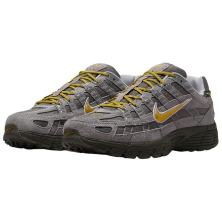 Nike P 6000 Беговые кроссовки Унисекс Серый Золото
