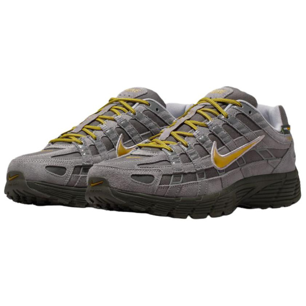 Nike P 6000 Беговые кроссовки Унисекс Серый Золото