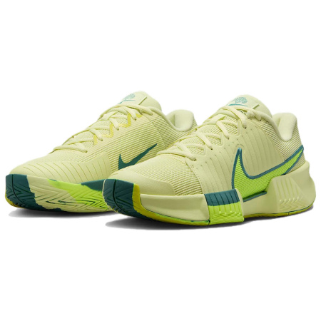 NIKE GP Challenge Pro Мягкий и Комфортный Амортизация Поддержка Низкий Верх Теннисные Кроссовки Женские Зеленые
