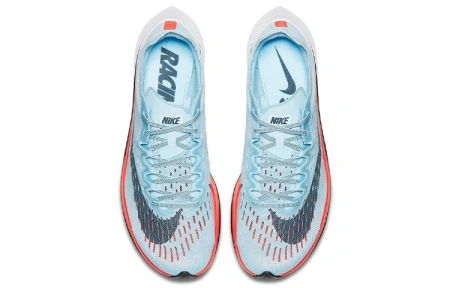 Nike Zoom VaporFly 4% Противоскользящие Легкие С низким верхом Кроссовки для бега на длинные дистанции Унисекс