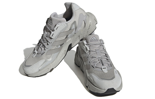 Adidas X9000l4 Ткань Износостойкая и Легкий Низкий Верх Спринт Беговые Кроссовки Мужские Серые