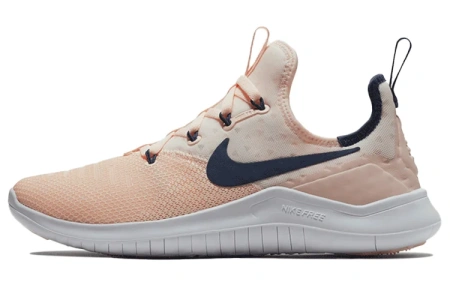 Nike Free TR Амортизаторы Устойчивые к истиранию Низкий Топ Кроссовки для тренировок Женские Пыльно-розовый
