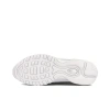 Nike Air Max 98 Ткань Низкие Беговые Кроссовки Женские Чисто Белые