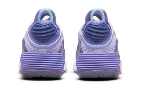 Nike Air Max 2090 SE Low Топ Детская Беговая Обувь Пурпурно-Оранжевая Подростковая
