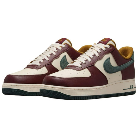 Nike Air Force 1 Low Топ Скейтборд Кроссовки Мужские Белый Умбра