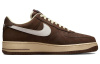 Nike Air Force 1 '07 Low Топ Скейтборд Кроссовки Мужские Коричневый Белый