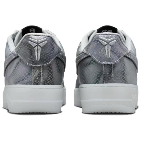 Nike X Коби Брайант Air Force 1 Кожа Низкие Кроссовки для скейтбординга Мужские Синие