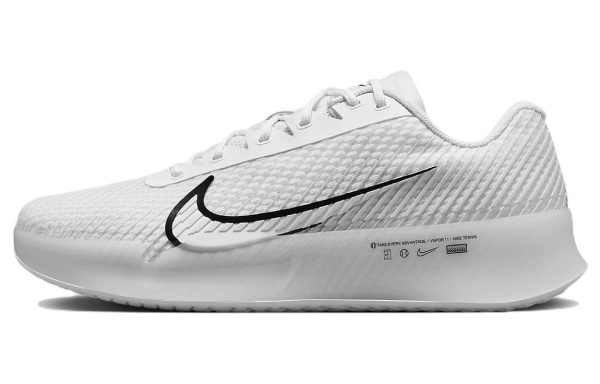 Nike Air ZOOM VAPOR 11 Универсальный Дышащий Поддерживающий Низкий Топ Твердый Корт Теннисная Обувь Мужская Белая