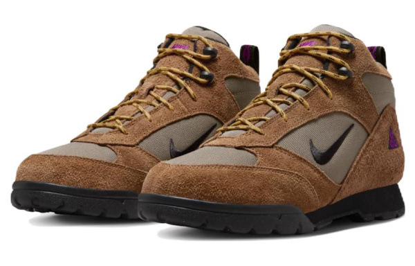 Nike ACG Torre MID WP 'Pecan' Удобная Круглая Нога MID Уличная Обувь Мужская Коричневая