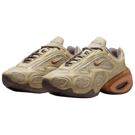 Nike Air Max Muse Slip-Resistant Abrasion-Resistant Низкие Повседневные Беговые Кроссовки для Женщин Хаки