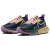 Nike Zegama 2 противоскользящие устойчивые к истиранию низкие беговые кроссовки для женщин глубокий морской синий