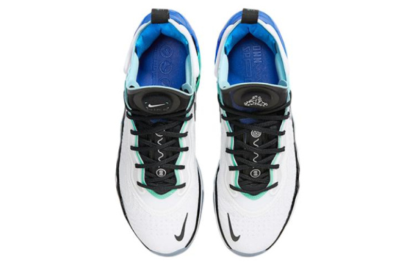 Nike Air Zoom g.T. Run Mid Баскетбольные кроссовки Унисекс Белый Черный