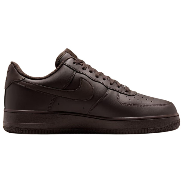 Nike Air Force 1 Low Топ Скейтборд Кроссовки Мужские Темно-Коричневые
