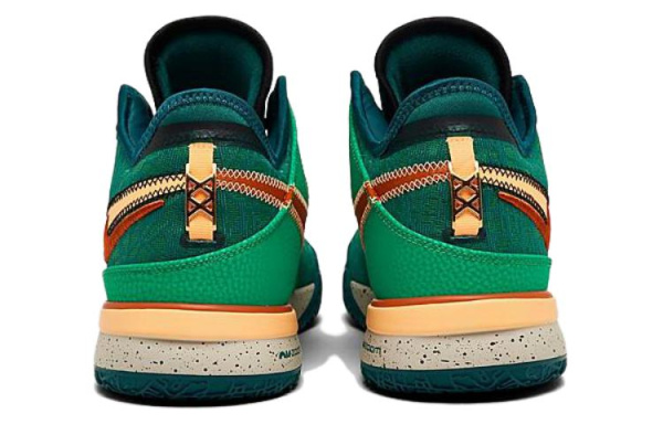 Nike LeBron NXXT Gen MID Топ Баскетбольные кроссовки Мужские Темно-зеленые