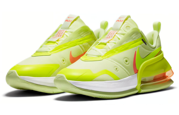Nike Air Max Up Ткань Низкие Повседневные Беговые Кроссовки Женские Желтые