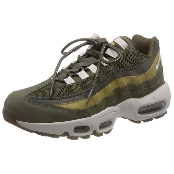 Nike Air Max 95 Амортизация Низкий Топ Повседневная Обувь Мужская Зеленая