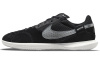 Nike Streetgato IC In Для помещений Противоскользящие Устойчивые к истиранию Футбольные бутсы Мужские Черные