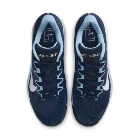 Nike Vapor 12 Low Топ Теннисные Кроссовки Мужские Синие Белые