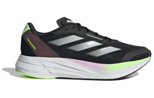 Adidas DURAMO SPEED Сетка Низкий Верх Тренировочные Спринт Беговые Кроссовки Мужские Черный Белый Зеленый