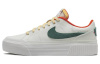 Nike Court Legacy Low Топ Скейтборд Кроссовки Женские Бежевый Белый Зеленый
