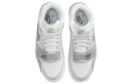 Nike Air Trainer 1 Фотонная пыль Кожа Винтаж MID Тренировочные кроссовки Мужские Серый Белый