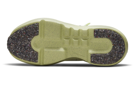 Nike Crater Аbrasion Resistant Низкие Детские Беговые Кроссовки Зеленые