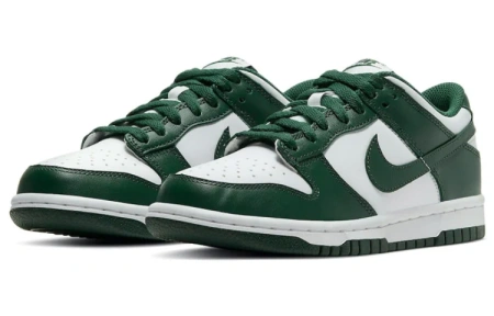 Nike Dunk Varsity Varsity Green Низкие Детские Скейтбординговые Кроссовки Белый Зеленый Унисекс