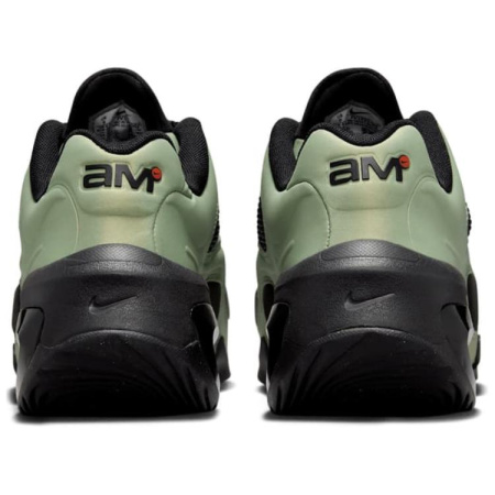 Nike Air Max Muse Abrasion Resistant Низкие Повседневные Кроссовки Женские Зеленые Черные