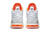 Nike Lebron 17 LMTD Амортизация Баланс MID Детские Баскетбольные Кроссовки Белый Оранжевый Подростковые