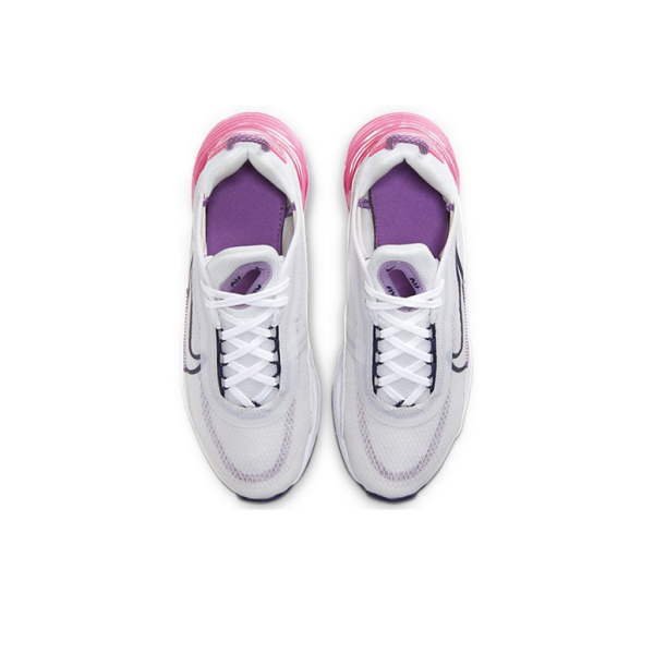 Nike Air Max 2090 Винтаж Низкие Кроссовки с воздушной подушкой для бега Повседневные Женские Белые Розовые