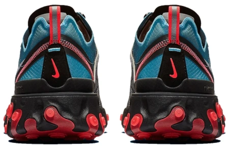 Nike React Element 87 Сетчатая ткань текстиль синтетическая кожа амортизация баланс низкий топ беговые кроссовки унисекс