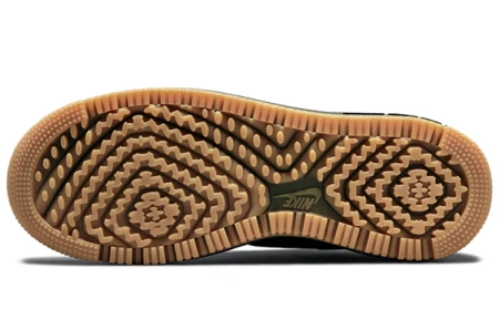 Nike Air Force 1 Low Топ Скейтборд Кроссовки Мужские Черные