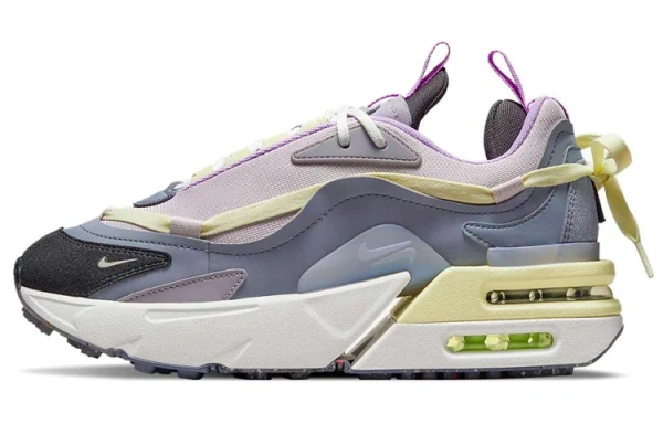 Nike Air Max Furyosal Спортивный ретро стиль текстиль синтетическая кожа низкий верх повседневный воздух