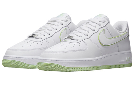 Nike Air Force 1 Low Топ Скейтборд Кроссовки Мужские Белые