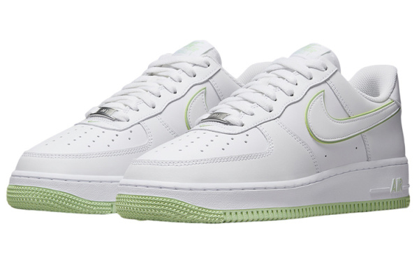 Nike Air Force 1 Low Топ Скейтборд Кроссовки Мужские Белые