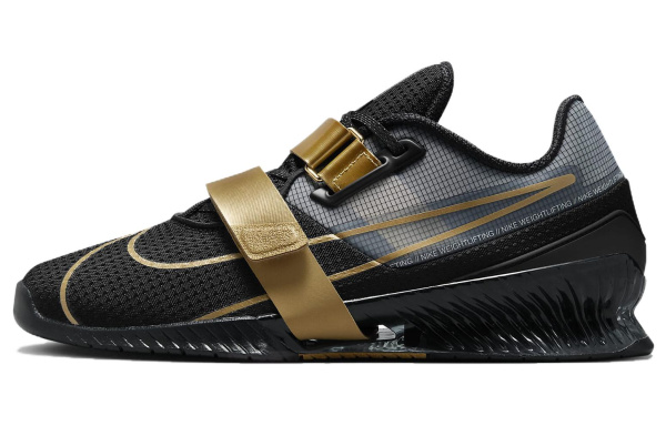 Nike Romaleos 4 Low Топ Кроссовки для тренировок Унисекс Черные