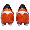 Nike Mercurial Vapor 1 Кожаные противоскользящие и устойчивые к истиранию футбольные бутсы для мужчин оранжевые