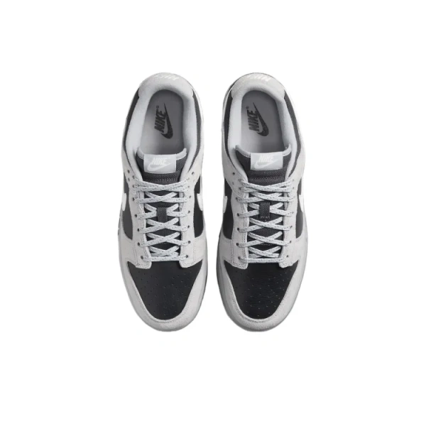 Nike Dunk Slip-Resistant Abrasion-Resistant Low-Top Скейтборд Кроссовки Унисекс Серый Черный